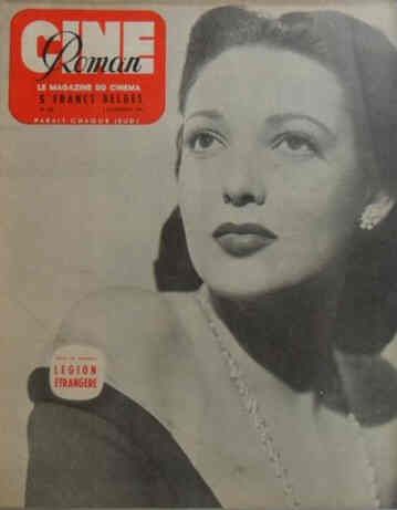 CINE-ROMAN magazine side cover Issue 235 24 December 1949