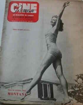 CINE-ROMAN magazine side cover Issue 240 8 January 1950