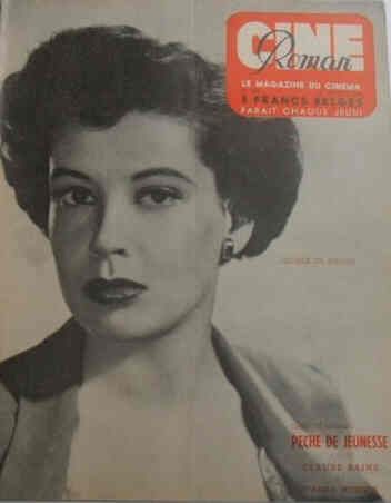 CINE-ROMAN magazine side cover Issue 241 15 January 1950