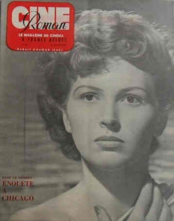 CINE-ROMAN magazine side cover Issue 242 22 January 1950