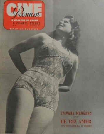 CINE-ROMAN magazine side cover Issue 243 29 January 1950