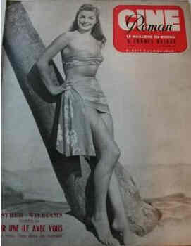 CINE-ROMAN magazine side cover Issue 245 12 February 1950