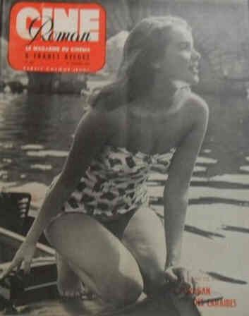 CINE-ROMAN magazine side cover Issue 247 26 February 1950