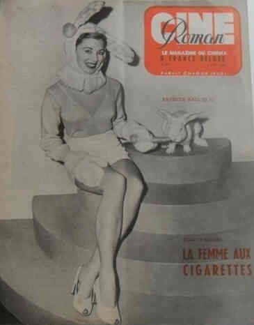 CINE-ROMAN magazine side cover Issue 253 9 April 1950