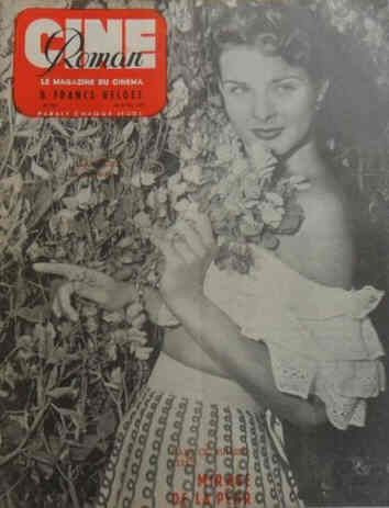CINE-ROMAN magazine side cover Issue 256 30 April 1950