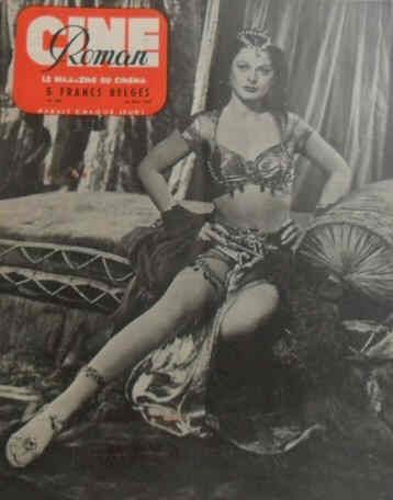 CINE-ROMAN magazine side cover Issue 260 28 May 1950