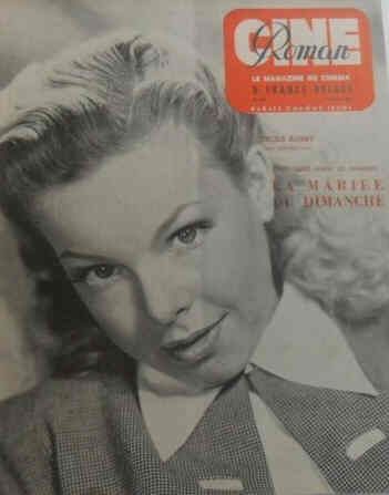 CINE-ROMAN magazine side cover Issue 263 18 June 1950