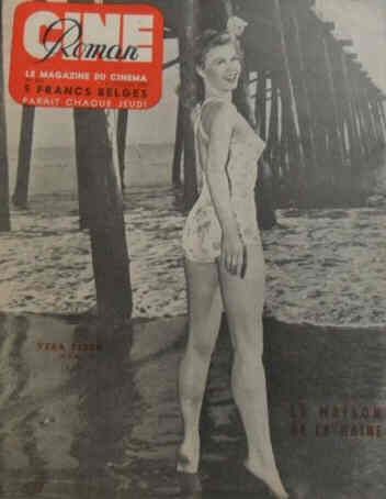 CINE-ROMAN magazine side cover Issue 265 2 July 1950