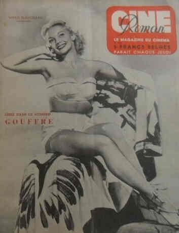 CINE-ROMAN magazine side cover Issue 272 20 August 1950