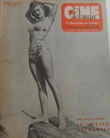 CINE-ROMAN magazine side cover Issue 274 3 September 1950