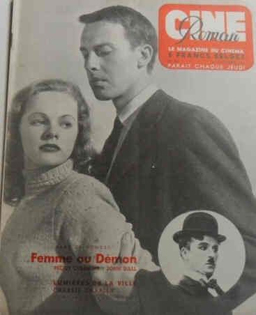 CINE-ROMAN magazine side cover Issue 278 1 October 1950