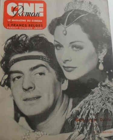 CINE-ROMAN magazine side cover Issue 280 15 October 1950