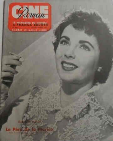 CINE-ROMAN magazine side cover Issue 285 19 November 1950