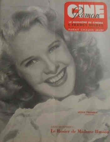 CINE-ROMAN magazine side cover Issue 288 10 December 1950