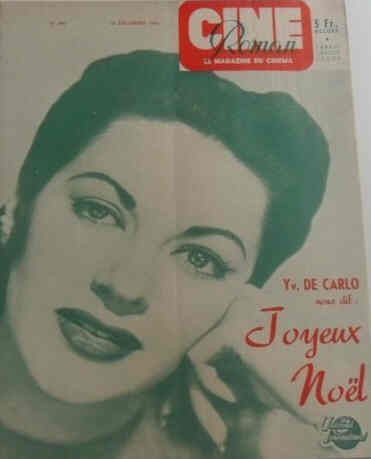 CINE-ROMAN magazine side cover Issue 290 24 December 1950