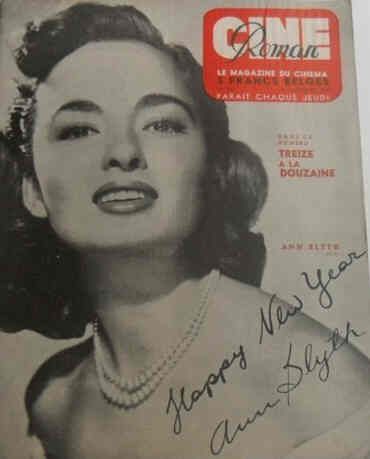 CINE-ROMAN magazine side cover Issue 291 31 December 1950