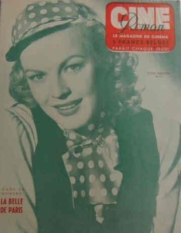 CINE-ROMAN magazine side cover Issue 292 4 January 1951