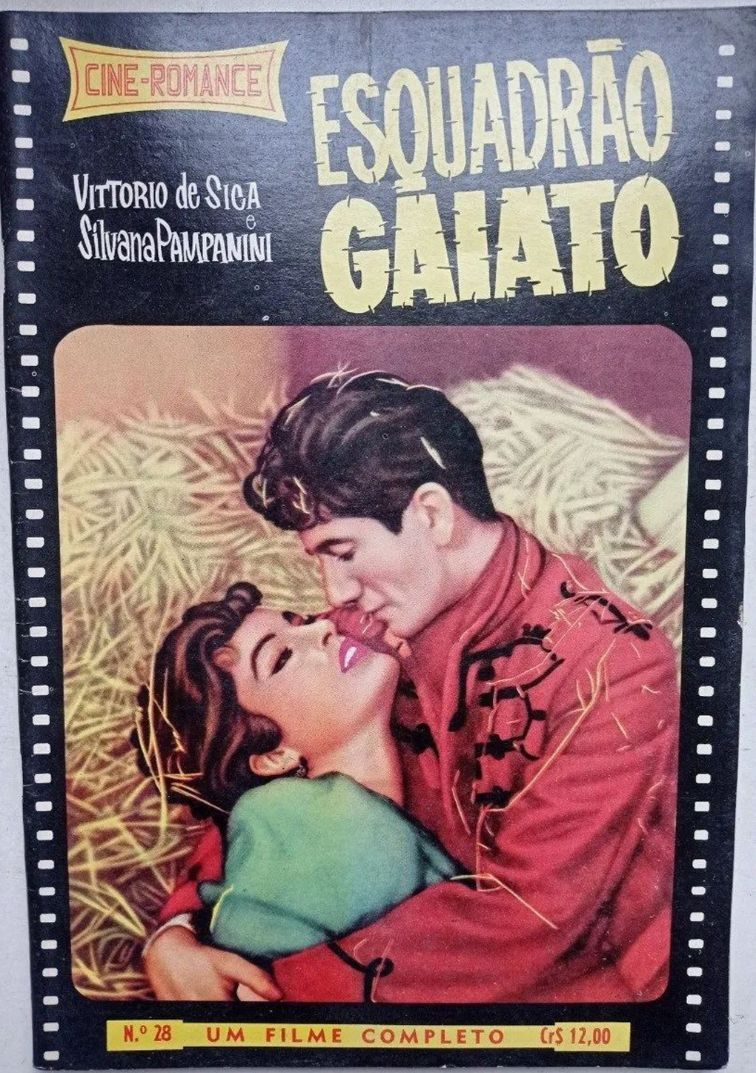 CINE ROMANCE (Br) magazine side cover Issue 28  