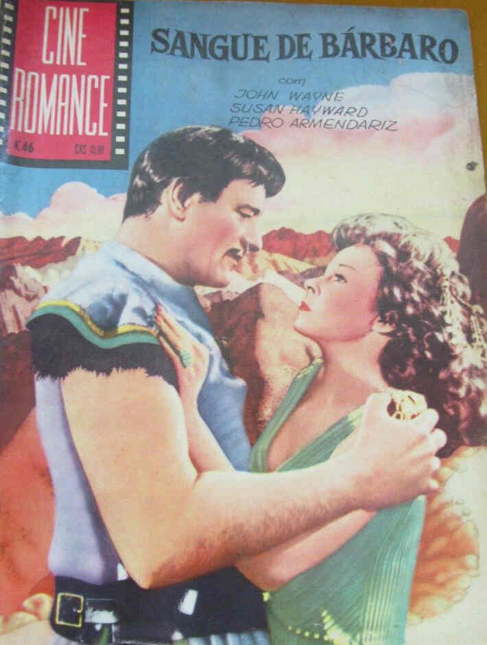 CINE ROMANCE (Br) magazine side cover Issue 46  