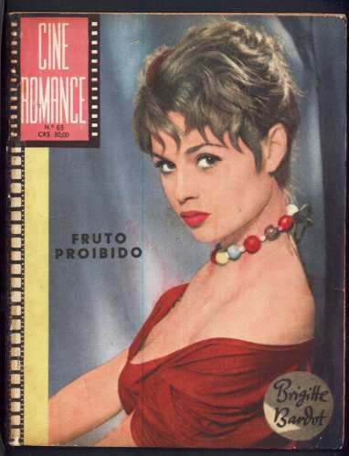 CINE ROMANCE (Br) magazine side cover Issue 65  