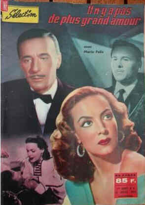 CINE SELECTION magazine side cover Issue 5 15 July 1958