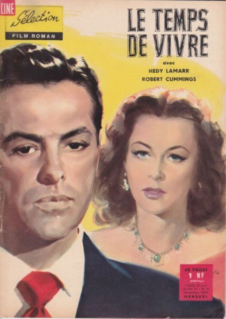 CINE SELECTION magazine side cover November 1960