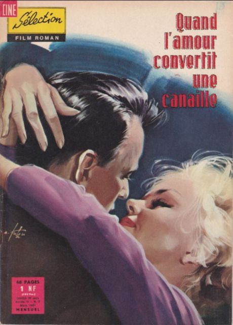 CINE SELECTION magazine side cover March 1961