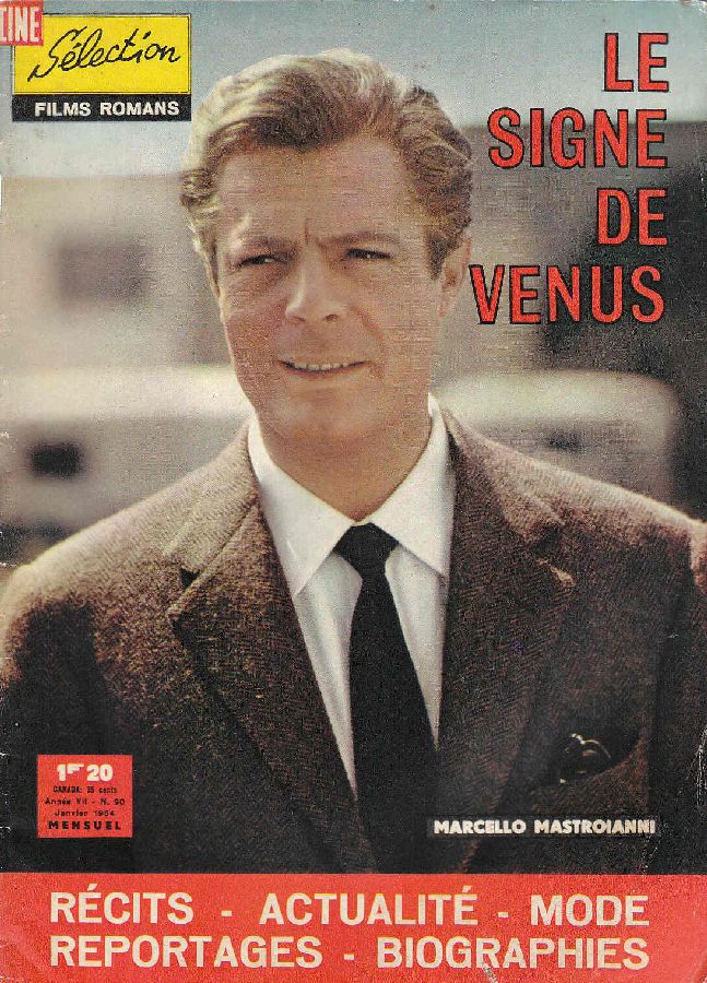 CINE SELECTION magazine side cover Issue 90 January 1964