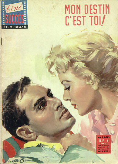 CINE SUCCES magazine side cover Issue 1 February 1960