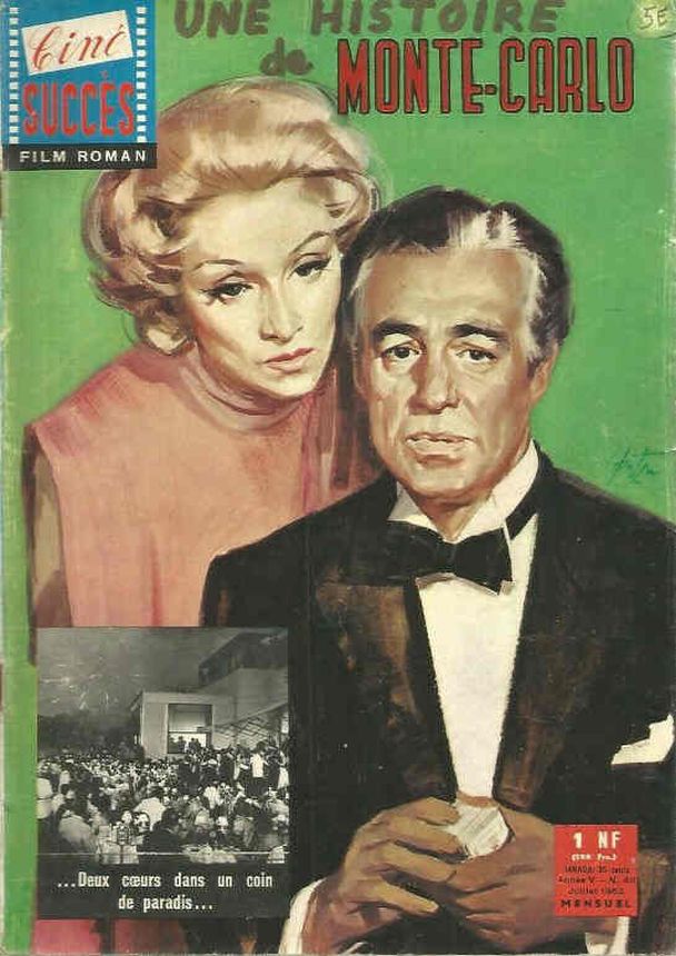 CINE SUCCES magazine side cover Issue 48 July 1962