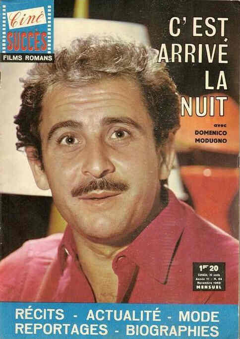 CINE SUCCES magazine side cover Issue 64 November 1963