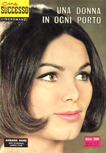 CINE SUCCESSO magazine side cover Issue 38  1965