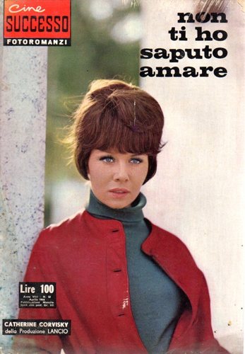 CINE SUCCESSO magazine side cover Issue 52  1966