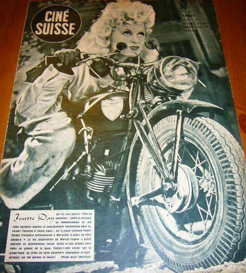 CINE SUISSE magazine side cover Issue 123  1943