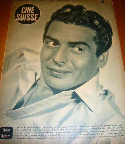 CINE SUISSE magazine side cover Issue 157  1944