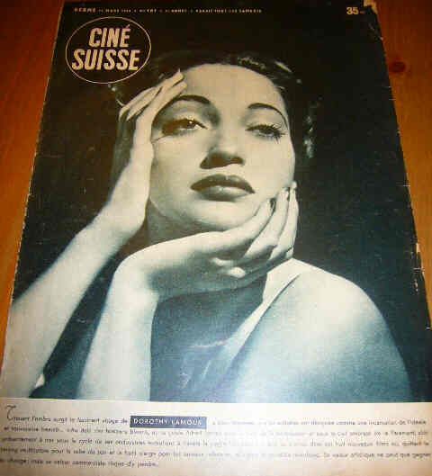 CINE SUISSE magazine side cover Issue 161  1944