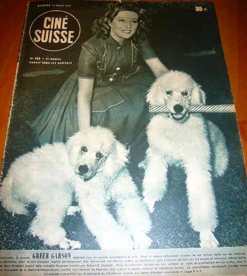CINE SUISSE magazine side cover Issue 163  1944
