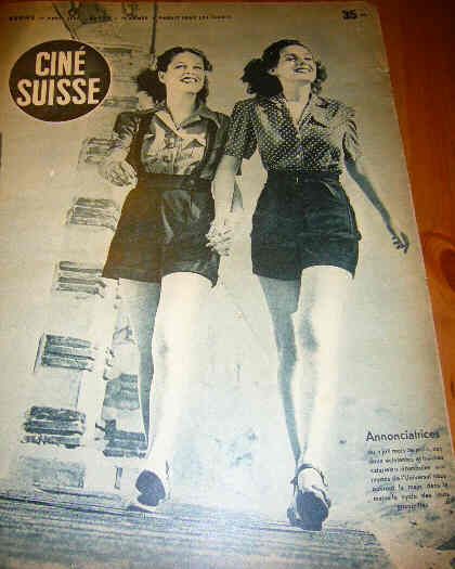 CINE SUISSE magazine side cover Issue 168 27 April 1944