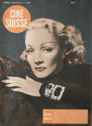 CINE SUISSE magazine side cover Issue 300 15 November 1946