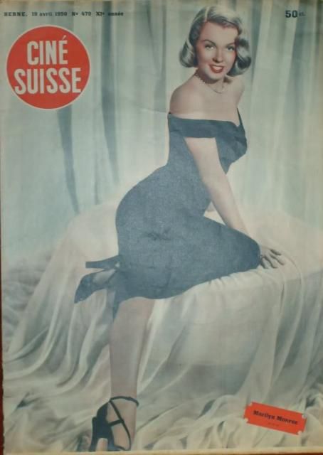 CINE SUISSE magazine side cover Issue 479 19 April 1950