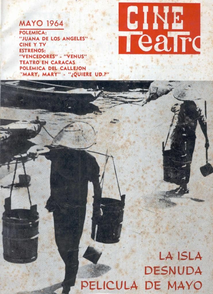 CINE-TEATRO magazine side cover May 1964