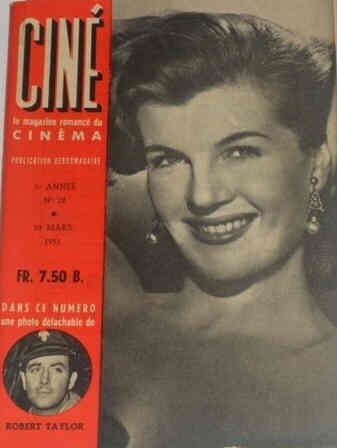 CINE TELEVISION magazine side cover Issue 12 29 March 1951