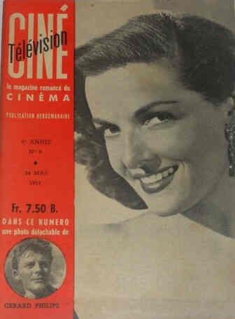 CINE TELEVISION magazine side cover Issue 8 24 May 1951
