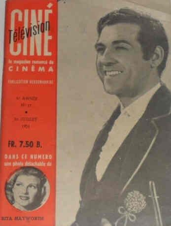 CINE TELEVISION magazine side cover Issue 17 26 July 1951