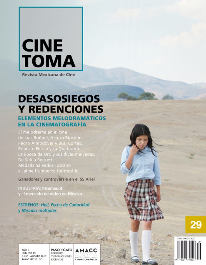 CINE TOMA magazine side cover Issue 29 July/August 2013