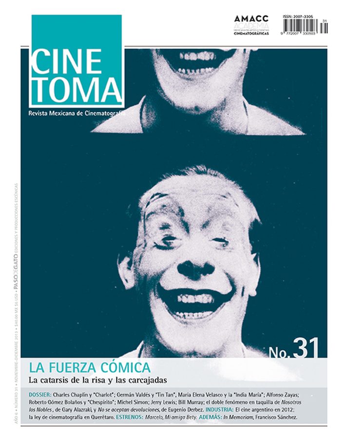 CINE TOMA magazine side cover Issue 31 November/December 2013