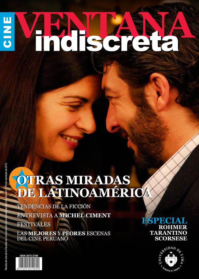 CINE VENTANA INDISCRETA magazine side cover Issue 3  2010
