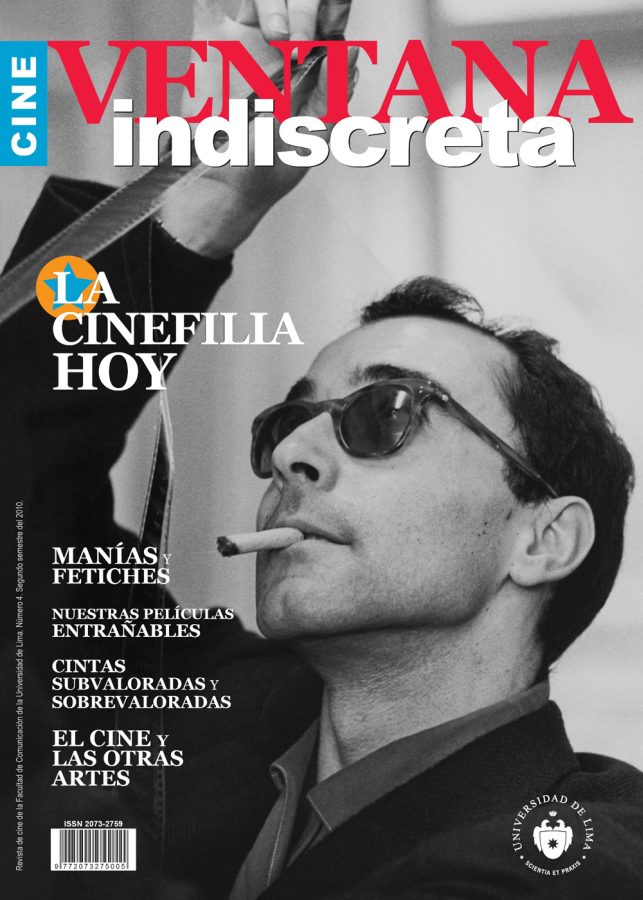 CINE VENTANA INDISCRETA magazine side cover Issue 4  2010