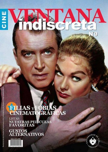 CINE VENTANA INDISCRETA magazine side cover Issue 9  2013