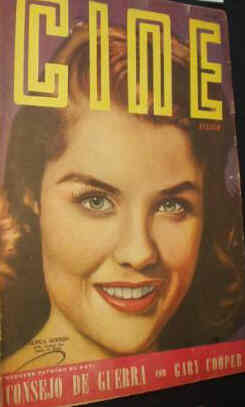 CINE VISION magazine side cover Issue 520 29 November 1956